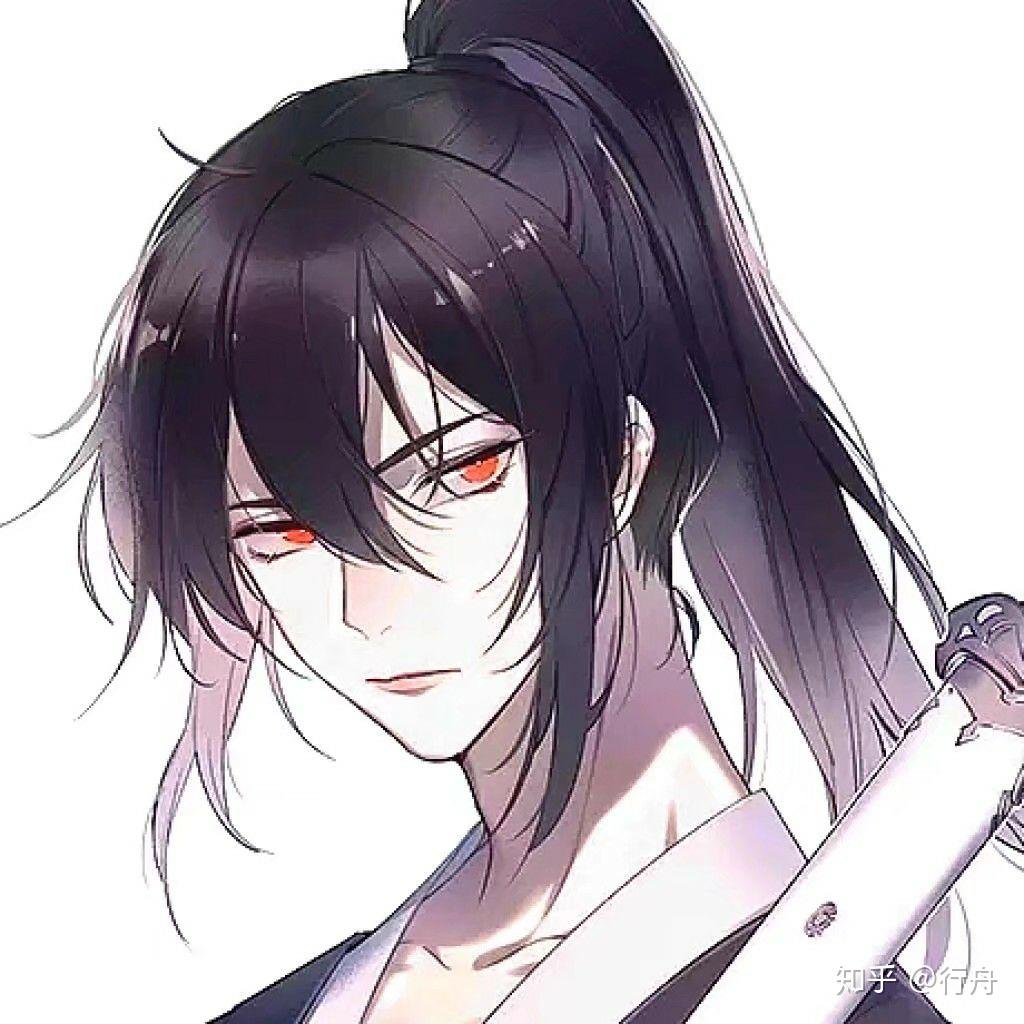 有哪种现代风长发的男生动漫头像? - 知乎