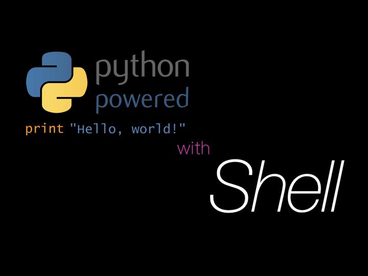 Python shell 