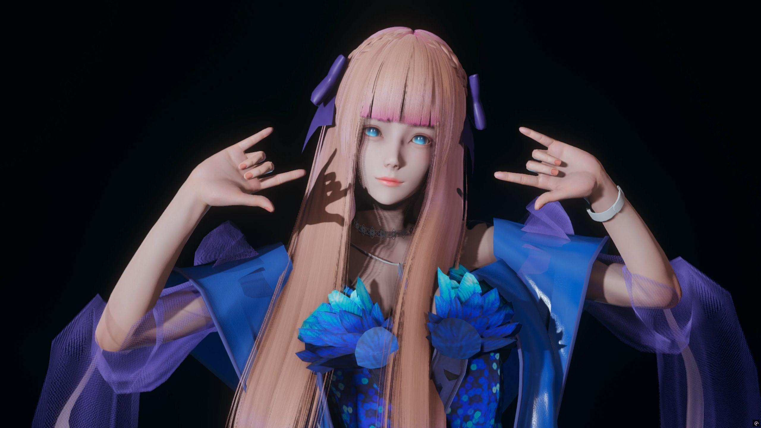 HS2 蓝色茉莉 -人物卡