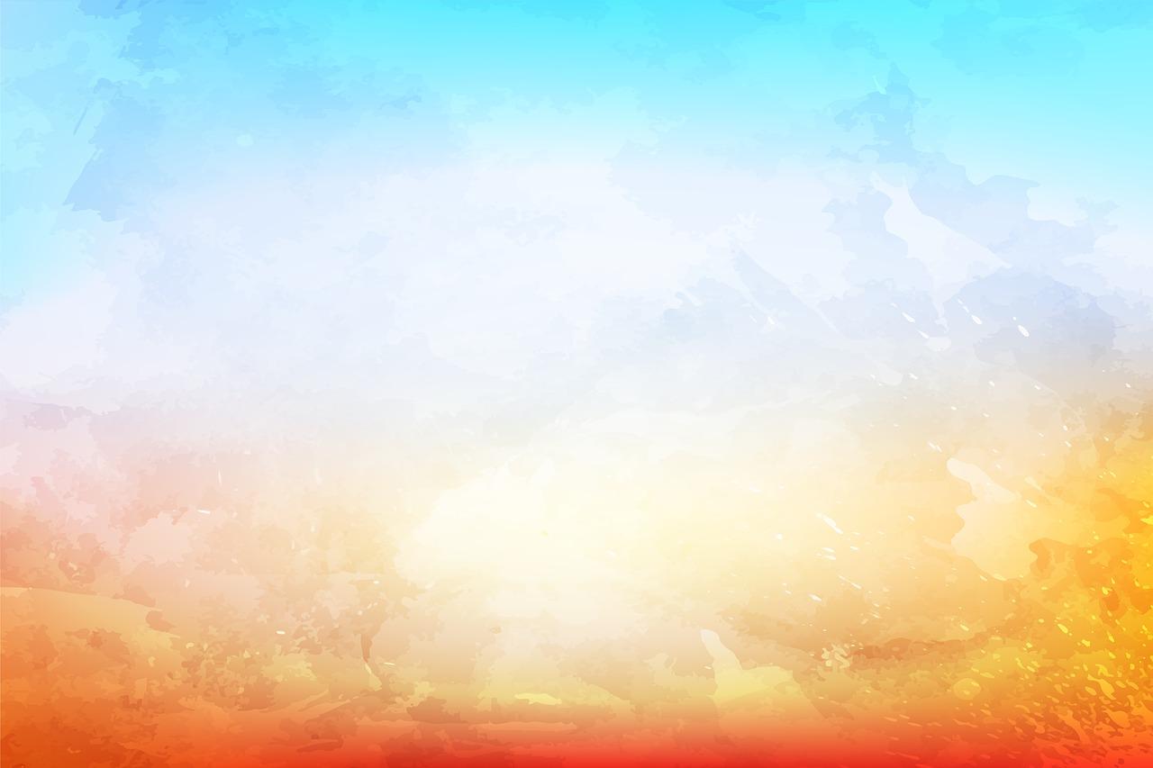 沉浸晨雾的湖泊