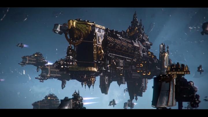 晦暗星海中的钢铁巨兽战锤40000中的宇宙战舰