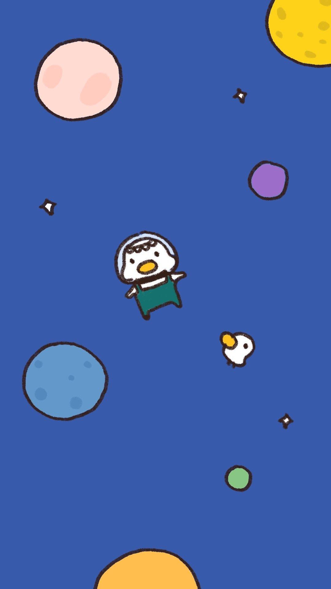 有哪些可爱又洋气的鸭子手机壁纸值得分享