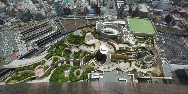 日本大阪难波公园设计赏析