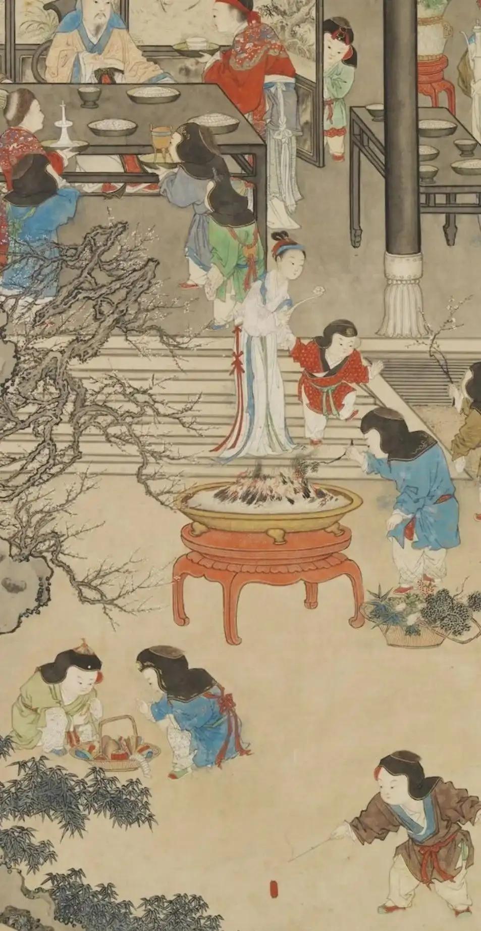 古代国画里的过年，古香古韵迎新年！ - 知乎