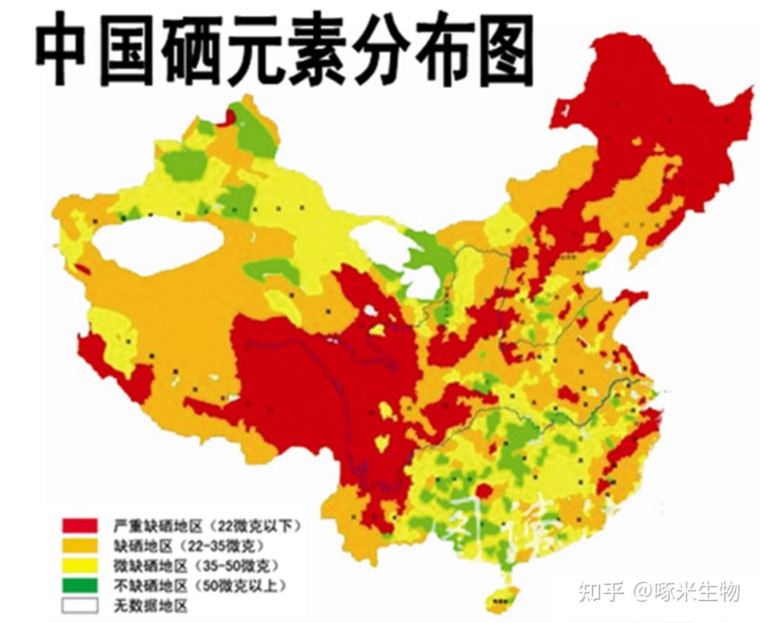 广东省富硒地区分布图图片