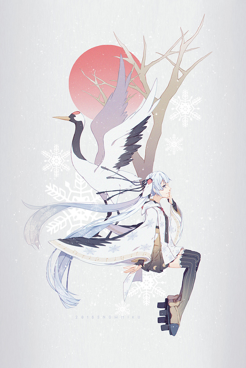 有没有国风的仙鹤头像或者壁纸