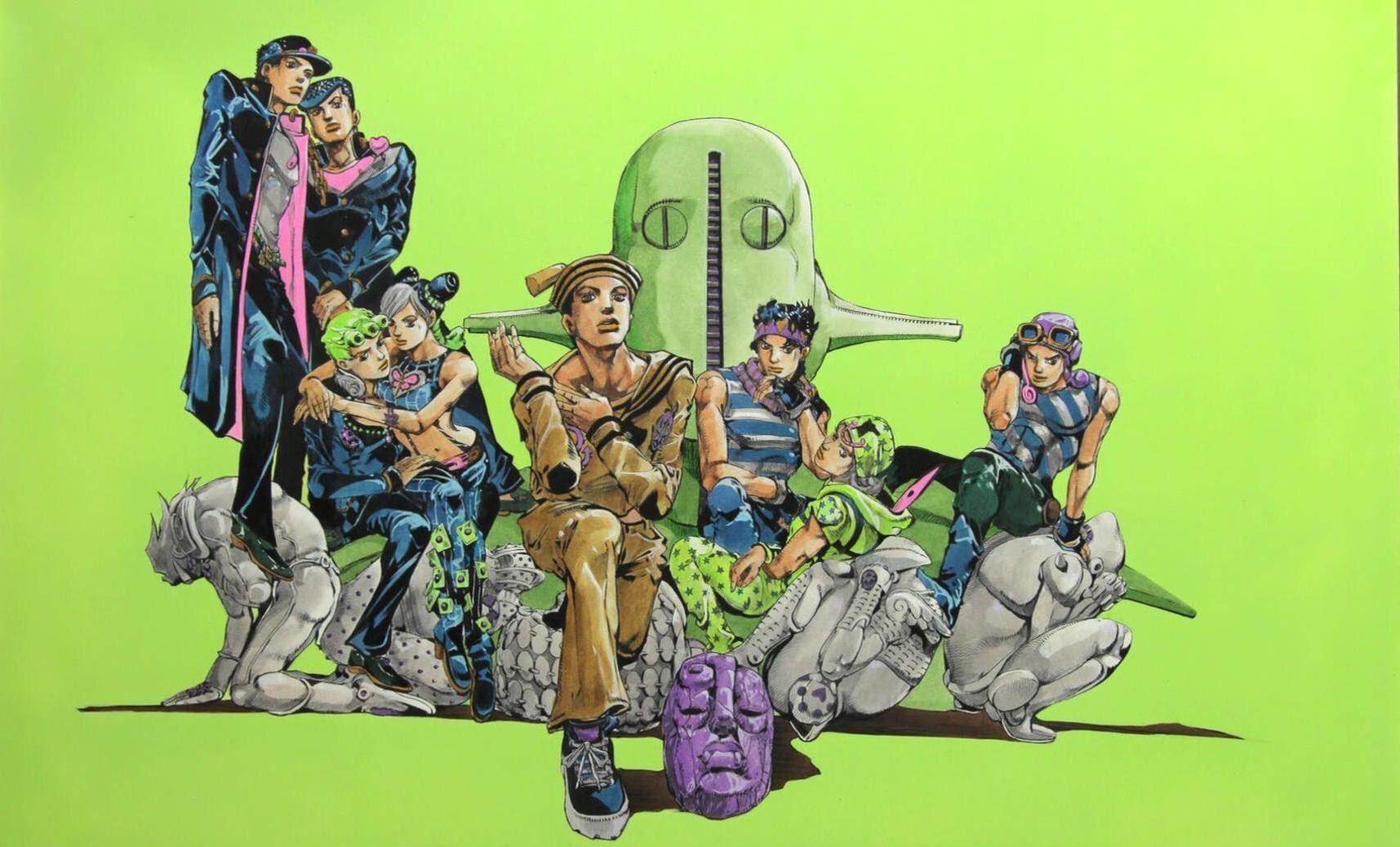 有没有这种类型(原画)的JOJO图片? - 知乎