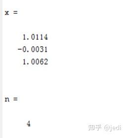 Matlab数值计算方法实验 4:线性方程组求解的迭代方法 - 知乎