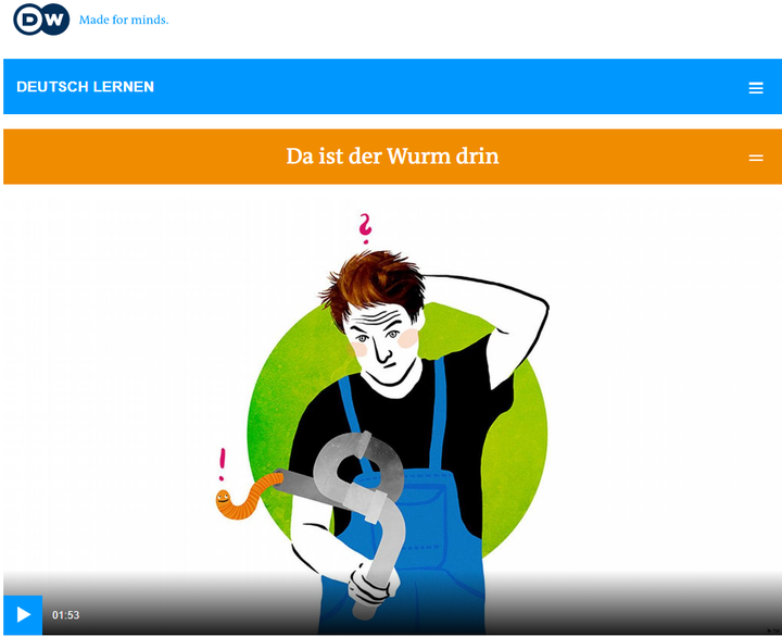 【DWB2成语】Da ist der Wurm drin 知乎
