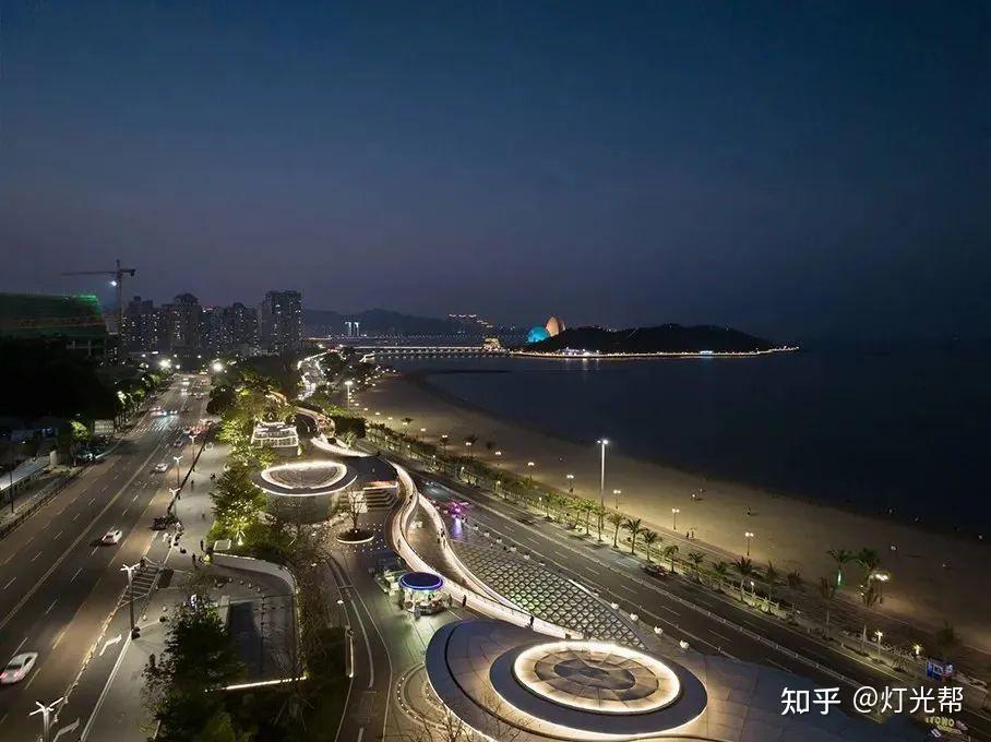 珠海香炉湾城市阳台灯光设计赏析 - 知乎