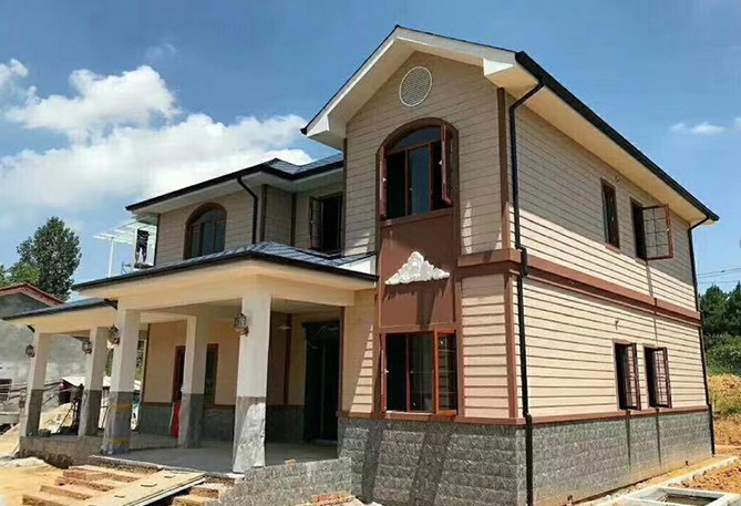 尊宅装配式建筑自建房外墙材料解析