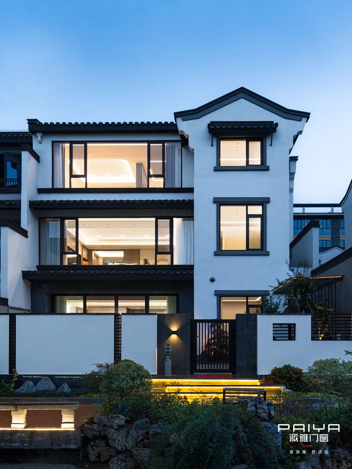 400㎡新中式大宅丨派雅全屋定制门窗拉满氛围,一眼就被美到 - 知乎