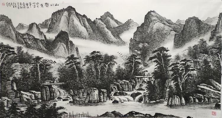 中国焦墨画研创实力派画家——李文才- 知乎