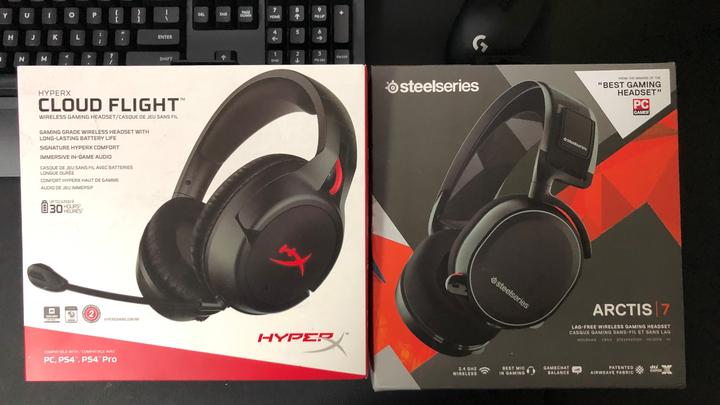 Hyperx cloud flight 2024 or arctis 7