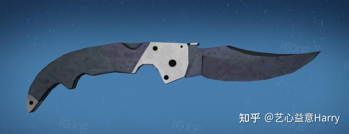 csgo弯刀略磨推荐蓝钢还是人工染色? - 知乎
