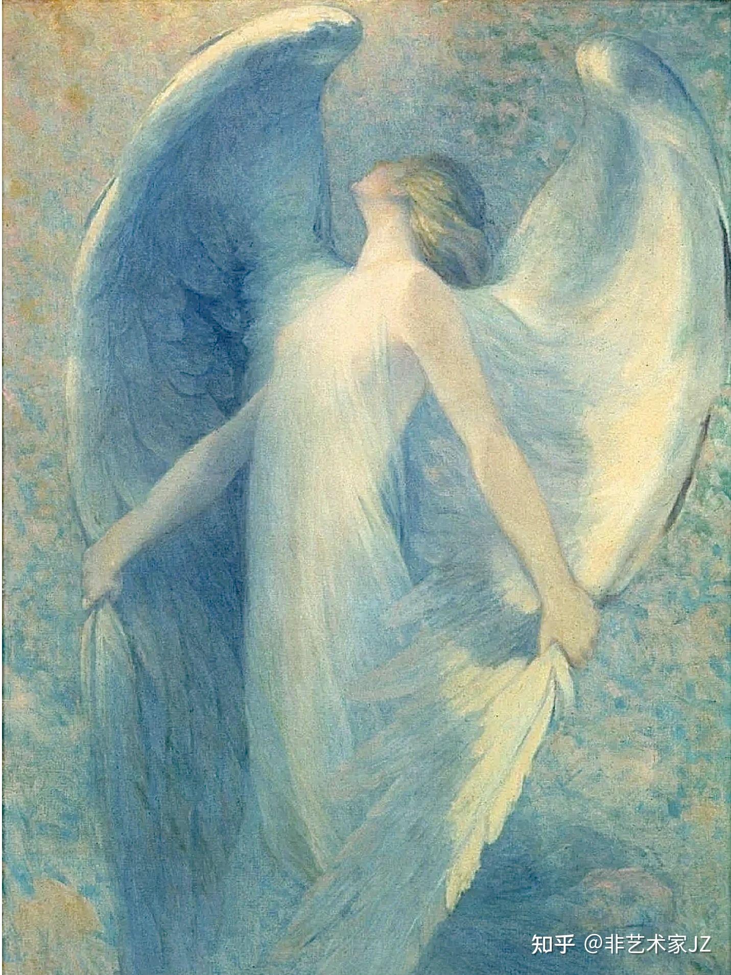【SM号】 天使候補04 油画 油彩 oil painting 每天认识一幅世界名画 《天使》 - 知乎