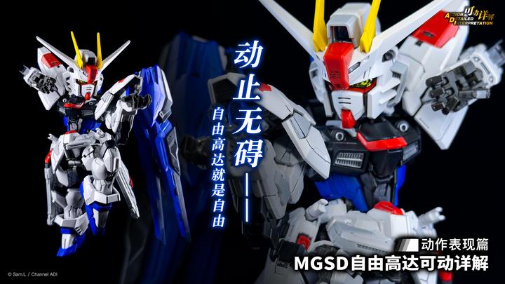 可动详解|MGSD自由高达·动作表现篇 - 知乎