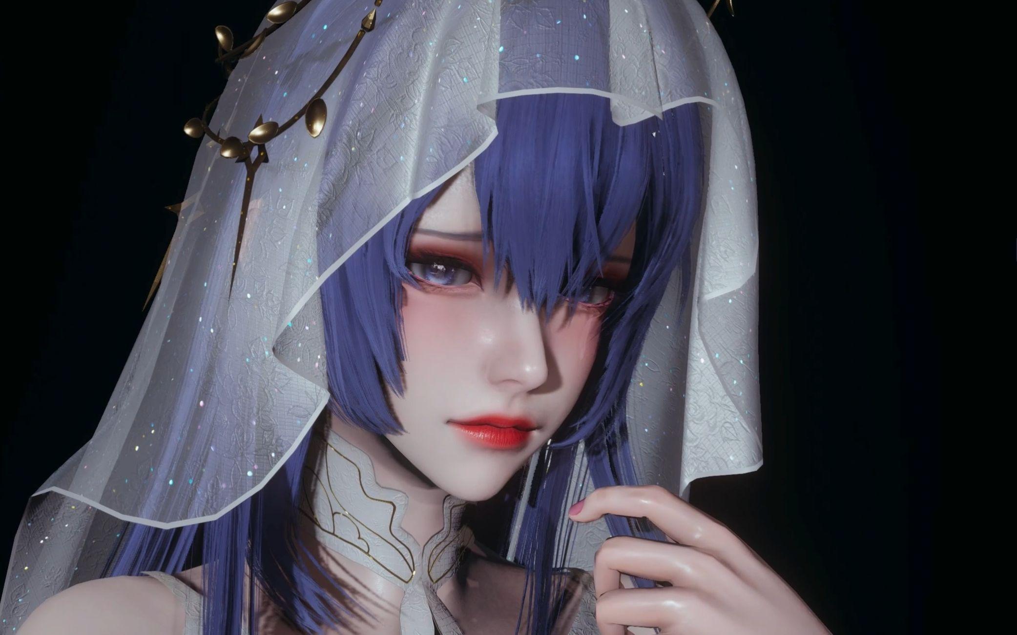 碧蓝航线-新泽西（花园）白雪之仪人物卡 hs2