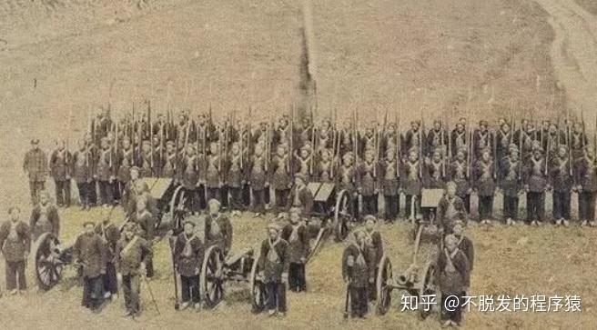 真实的清朝军队彩色照片 - 知乎