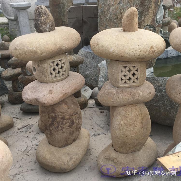 惠安石雕之寺庙,庭园石灯笼欣赏 - 知乎