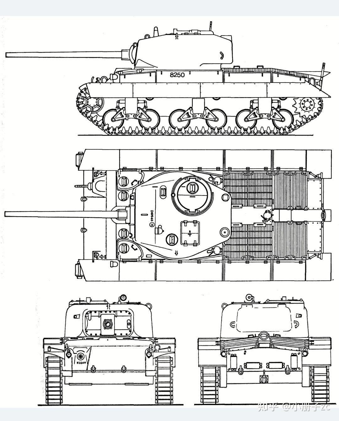 如何评价二战末期的美军m26潘兴坦克?