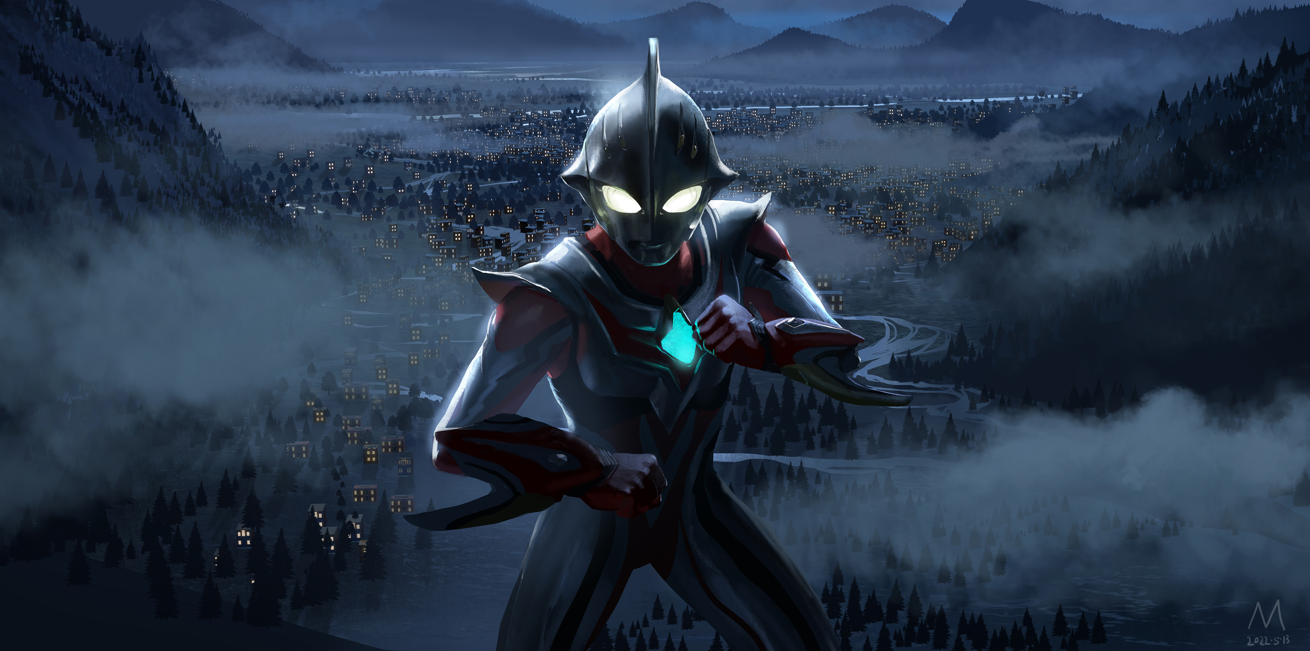 有没有超级炫酷的奥特曼壁纸