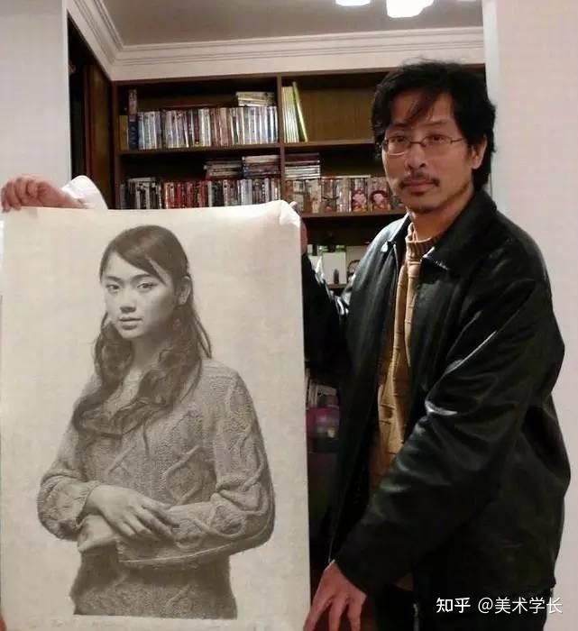 冷军的2张素描画，百看不厌！ - 知乎