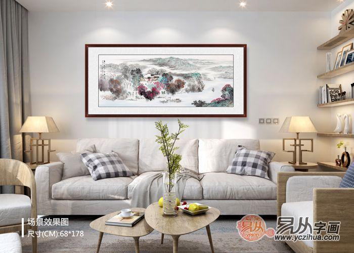 家居装饰画：诸明山水画推荐 吉祥又美观 - 知乎