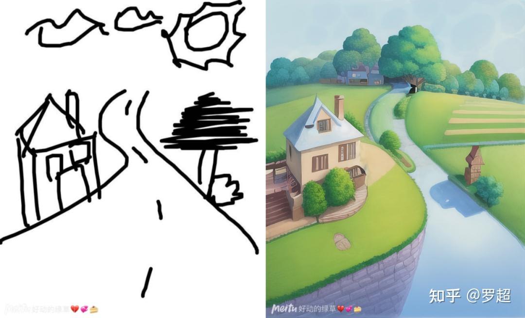 如何看待美图在AI绘画风靡后推出的“AI简笔画”应用?有哪些应用场景? - 知乎