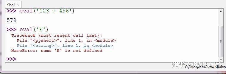请问python输入的时候eval(input())和int(input())有什么区别？ - 知乎