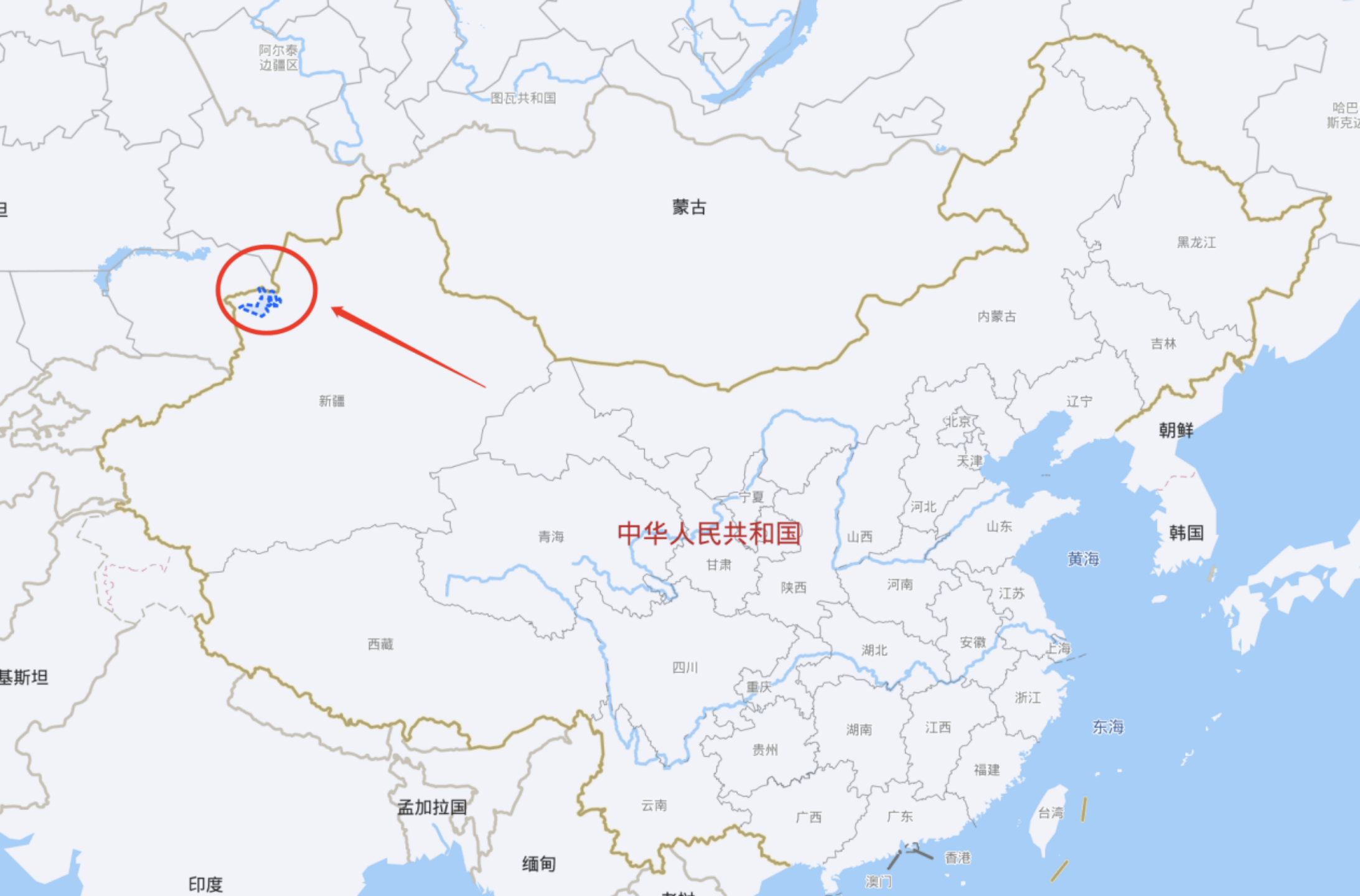 (博乐市的地理位置)