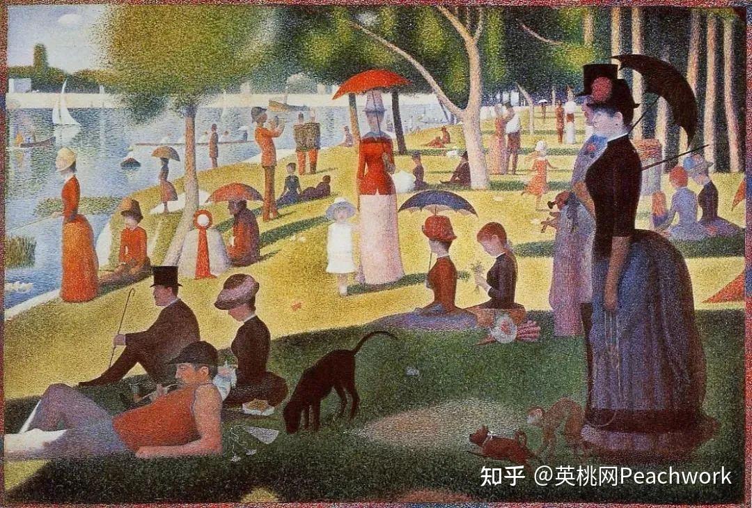 乔治·修拉——法国点彩派的代表画家 - 知乎
