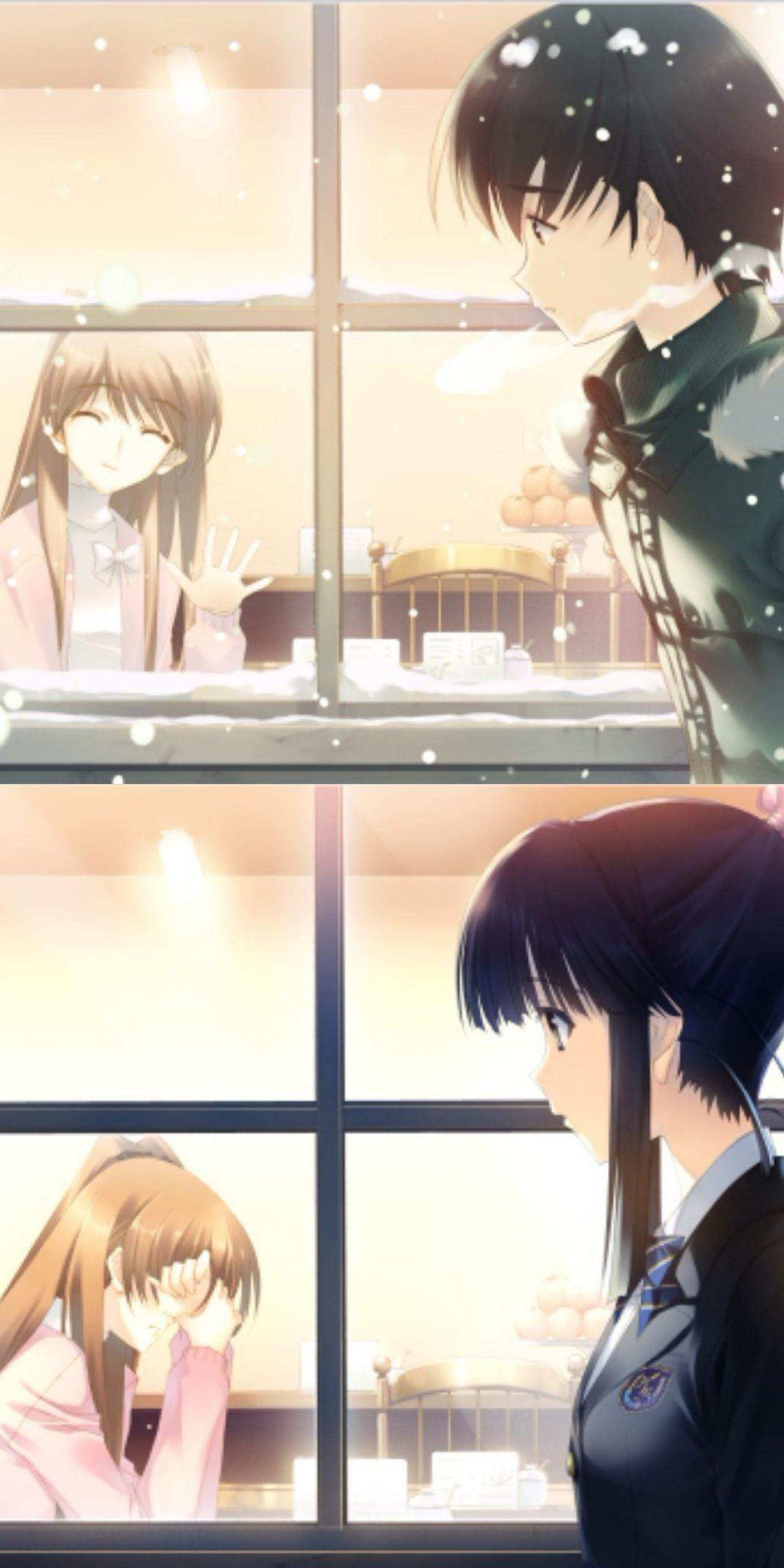 游戏白色相簿2有没有什么好看的全面屏壁纸