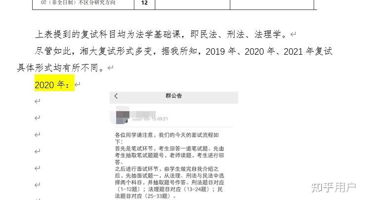湘潭大学法硕（法学）复试的考查科目有哪几门？请已上岸学长学姐们解答一下，谢谢！！? - 知乎