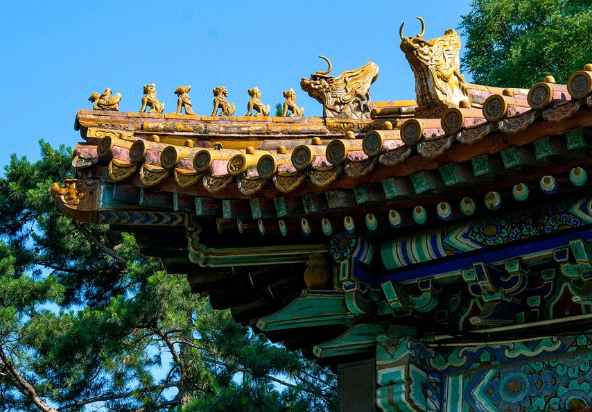中国古建筑的屋顶脊饰类型 - 知乎