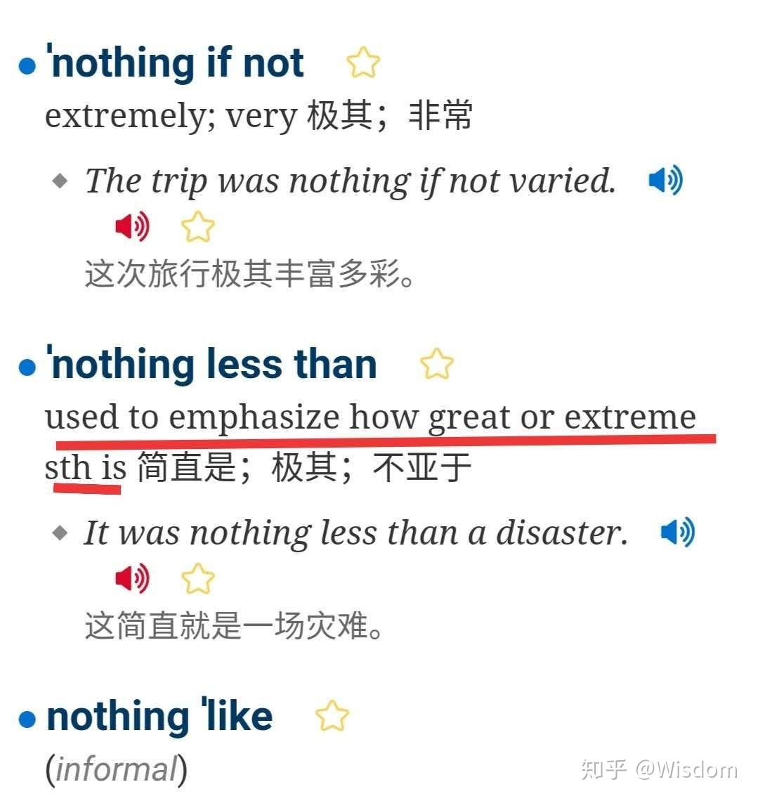 Expect Nothing Less I expect nothing less than her.究竟是什么意思呢? - 知乎