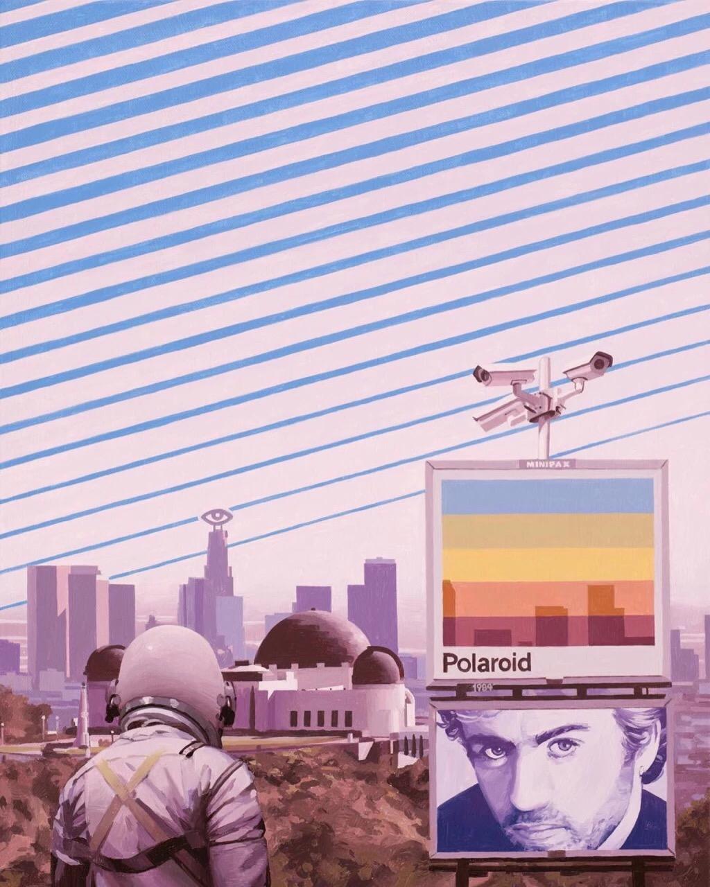 有什么宇航员主题的壁纸或者插画?