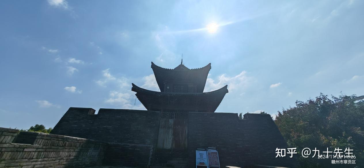 大美中国人文行之江西赣州古城墙（一）建春门、涌金门、古浮桥、龟角尾公园、北门、财神殿 - 知乎