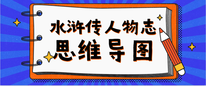 水滸傳人物介紹思維導圖:武松 林沖 魯智深