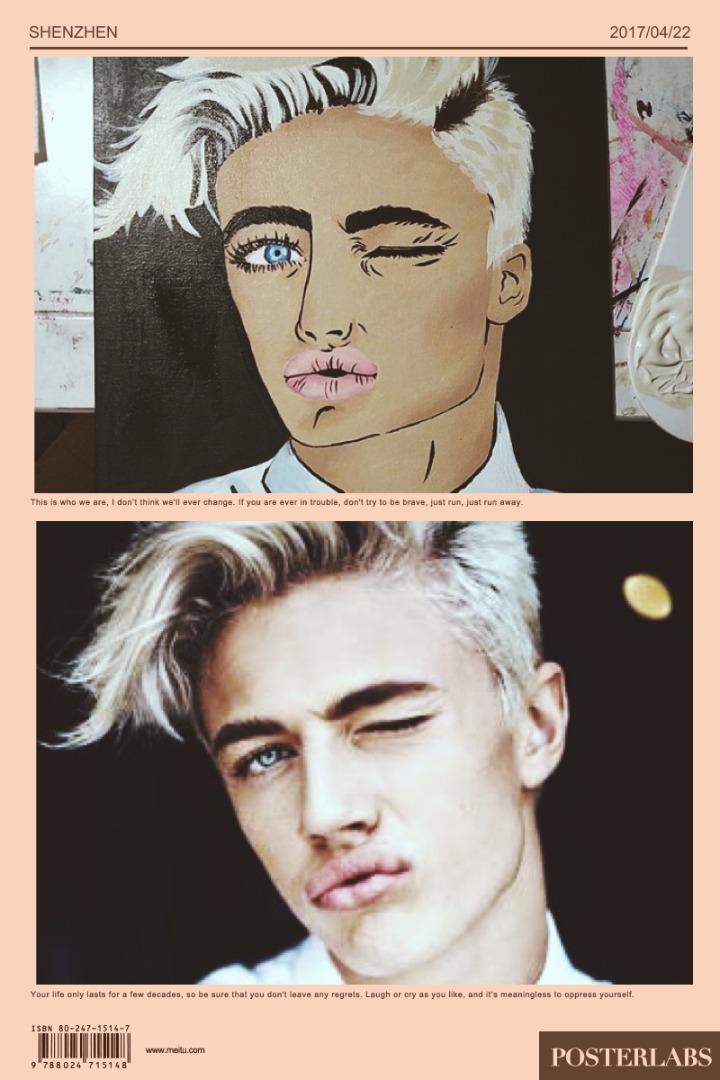 看心情开八 | lucky blue smith 幸运蓝的gummy smile(正畸美学点评)