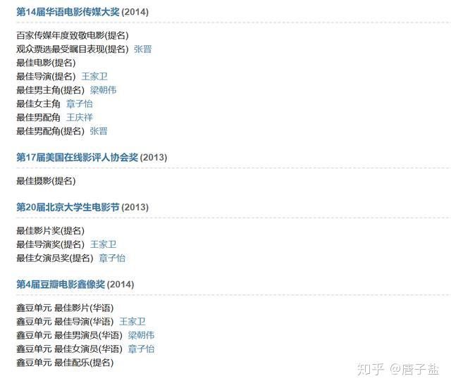 一代宗师影评人物