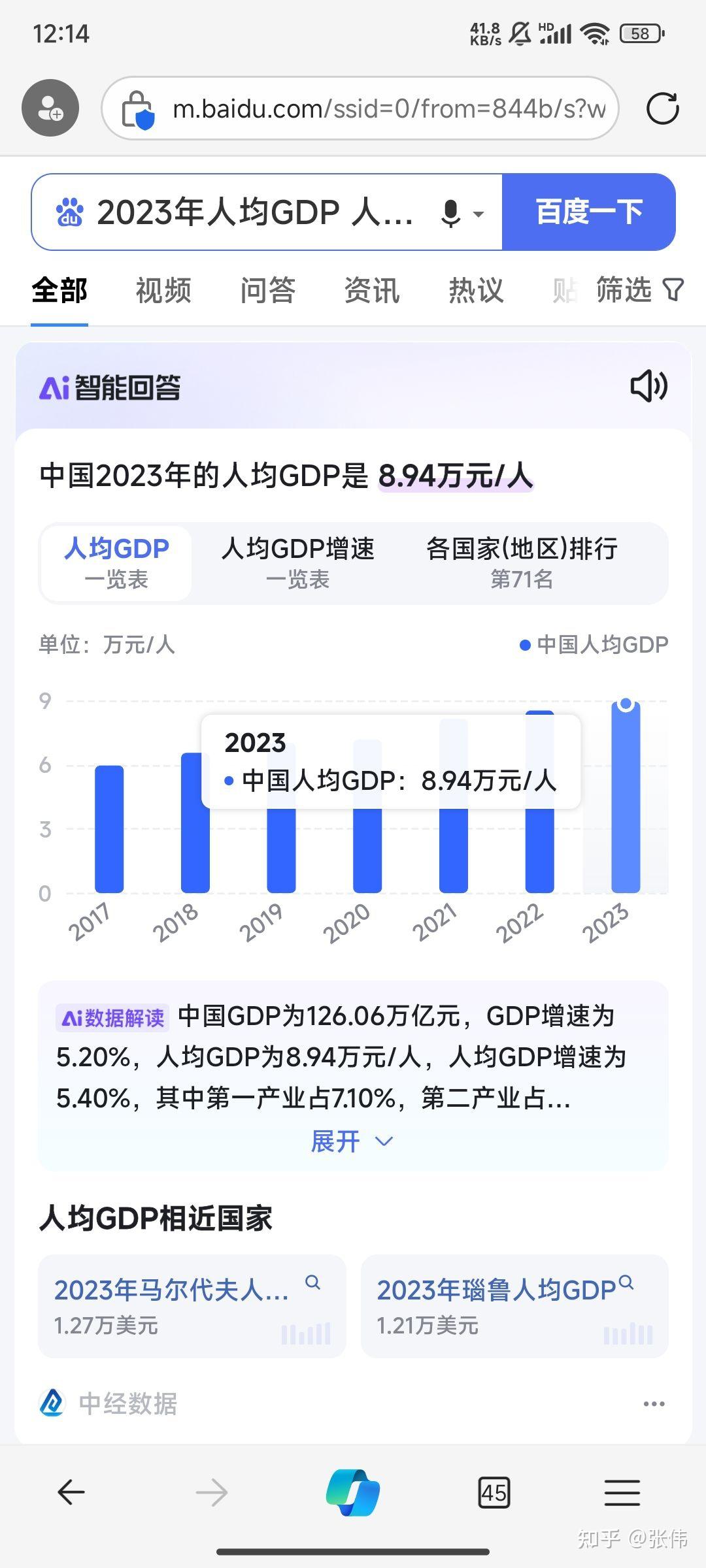 中国人均gdp什么时候能够达到发达国家水平?