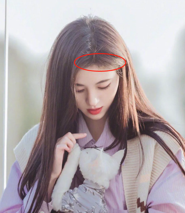 怎么弄出鞠婧祎这种的发际线的胎毛