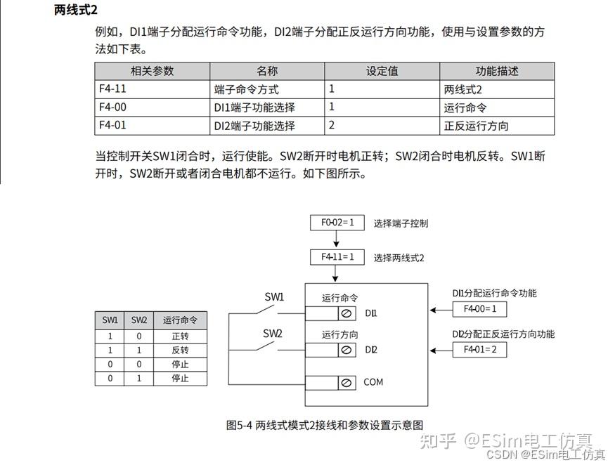 两线2控制 - 接线图