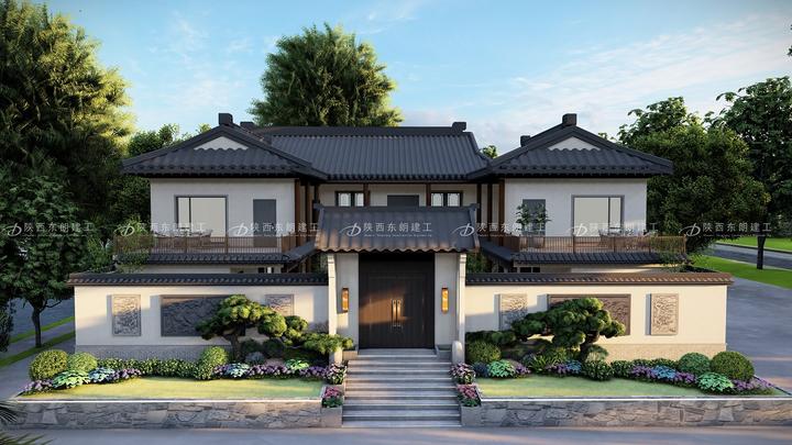 陕西自建别墅设计施工,自建房规划设计,农村自建小洋楼 - 知乎