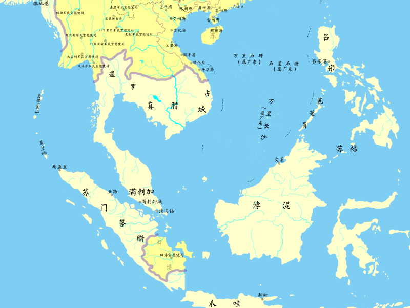 如何评价网上的几种明朝地图,各自有什么依据? - 知乎