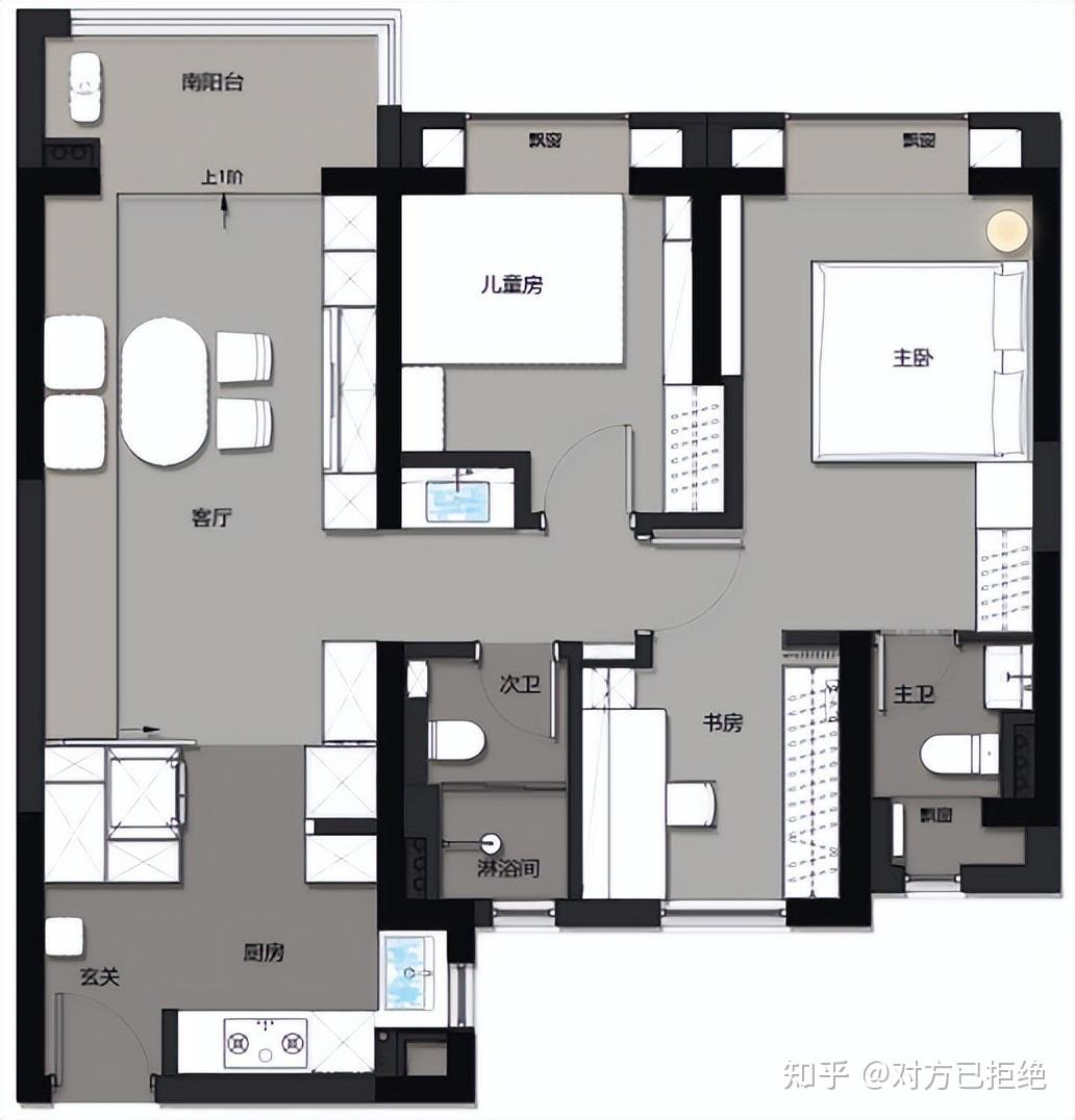 新房73小户型装修案例 73小户型时尚装修化繁为简