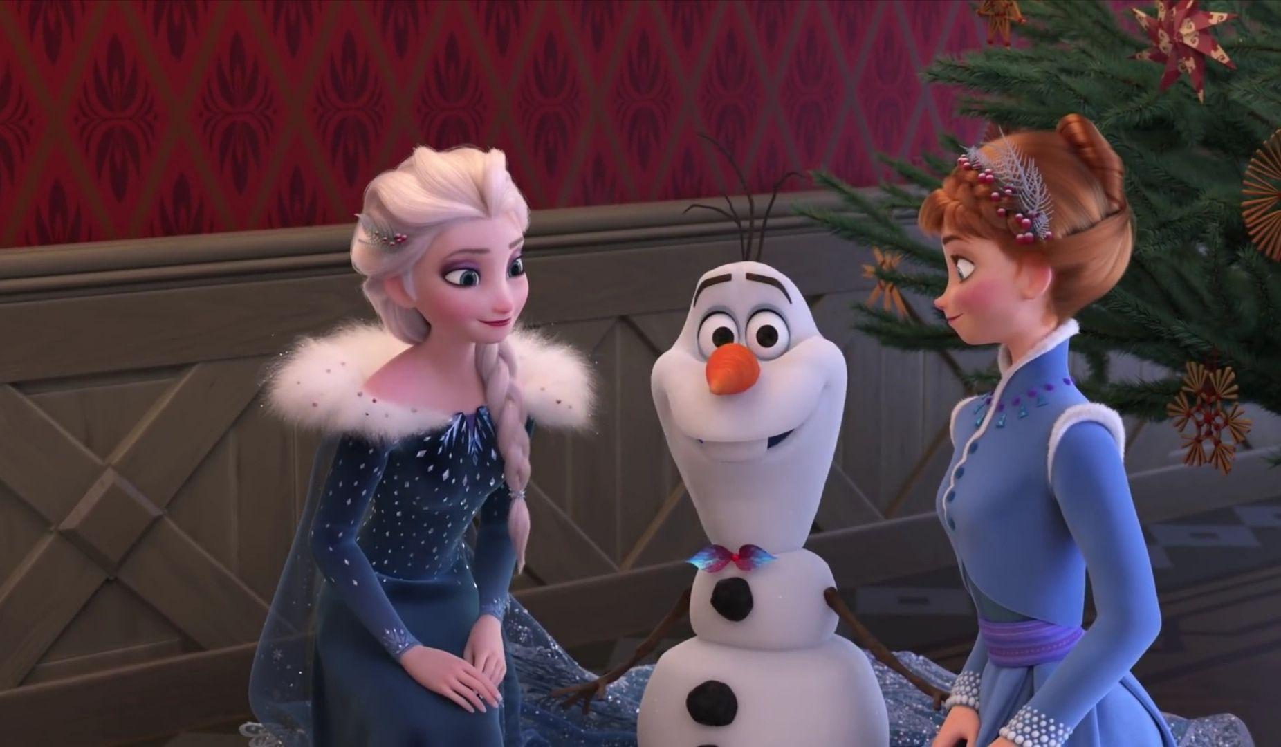 你因为动画电影《冰雪奇缘2 》做过的最沙雕的一件事儿是什么?