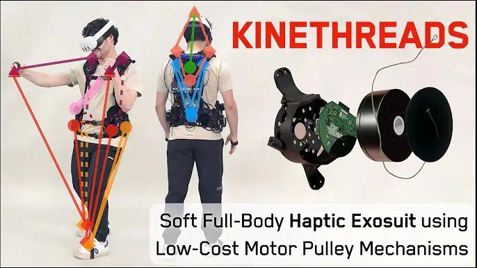 绳驱外骨骼Kinethread亮相，动觉反馈步入轻量化、低成本时代 - 知乎