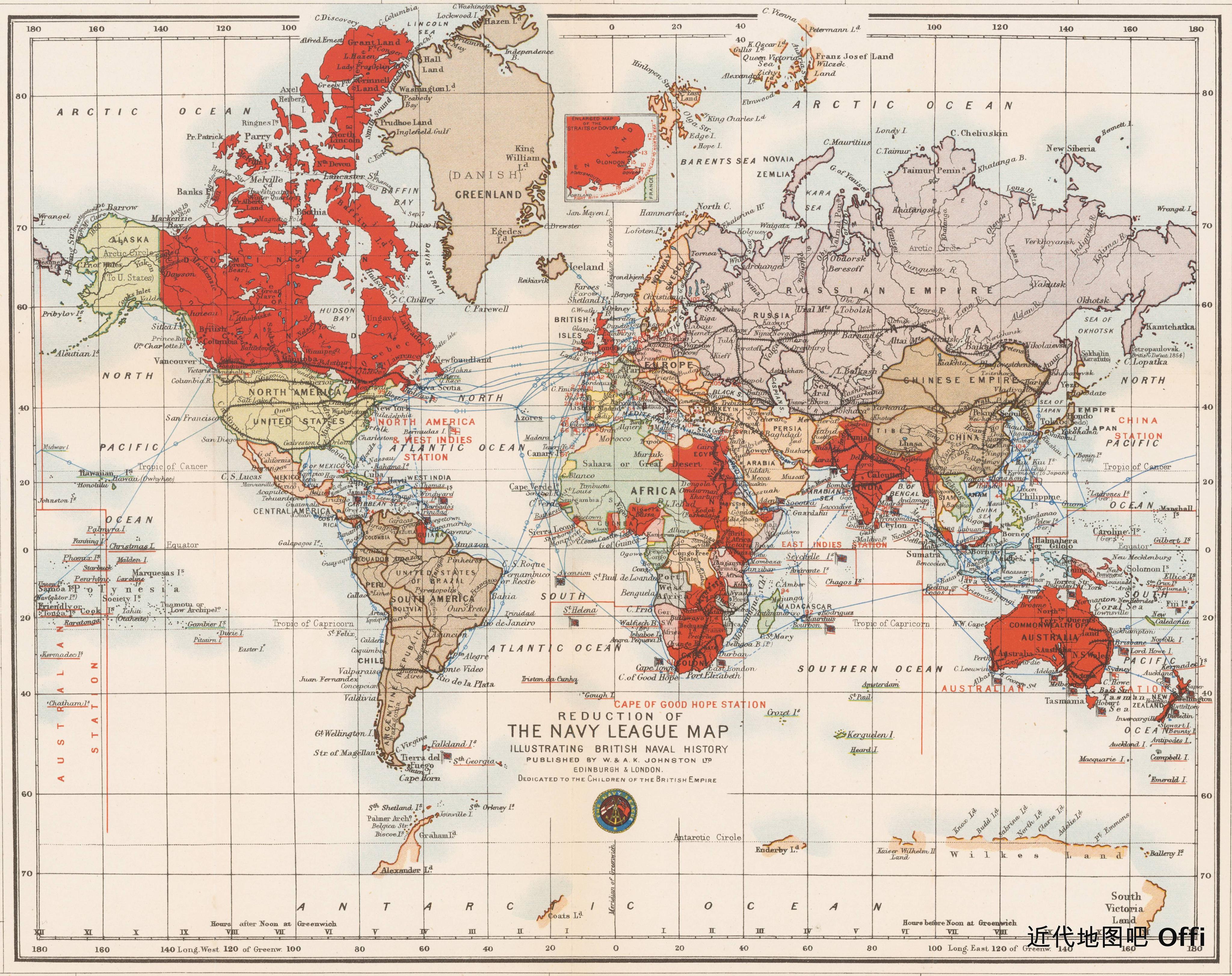 1840年英国殖民地地图图片